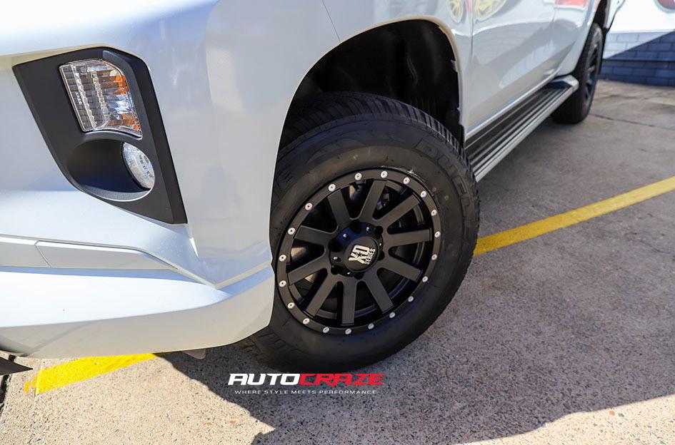 MITSUBISHI TRITON HEIST SATIN BLACK